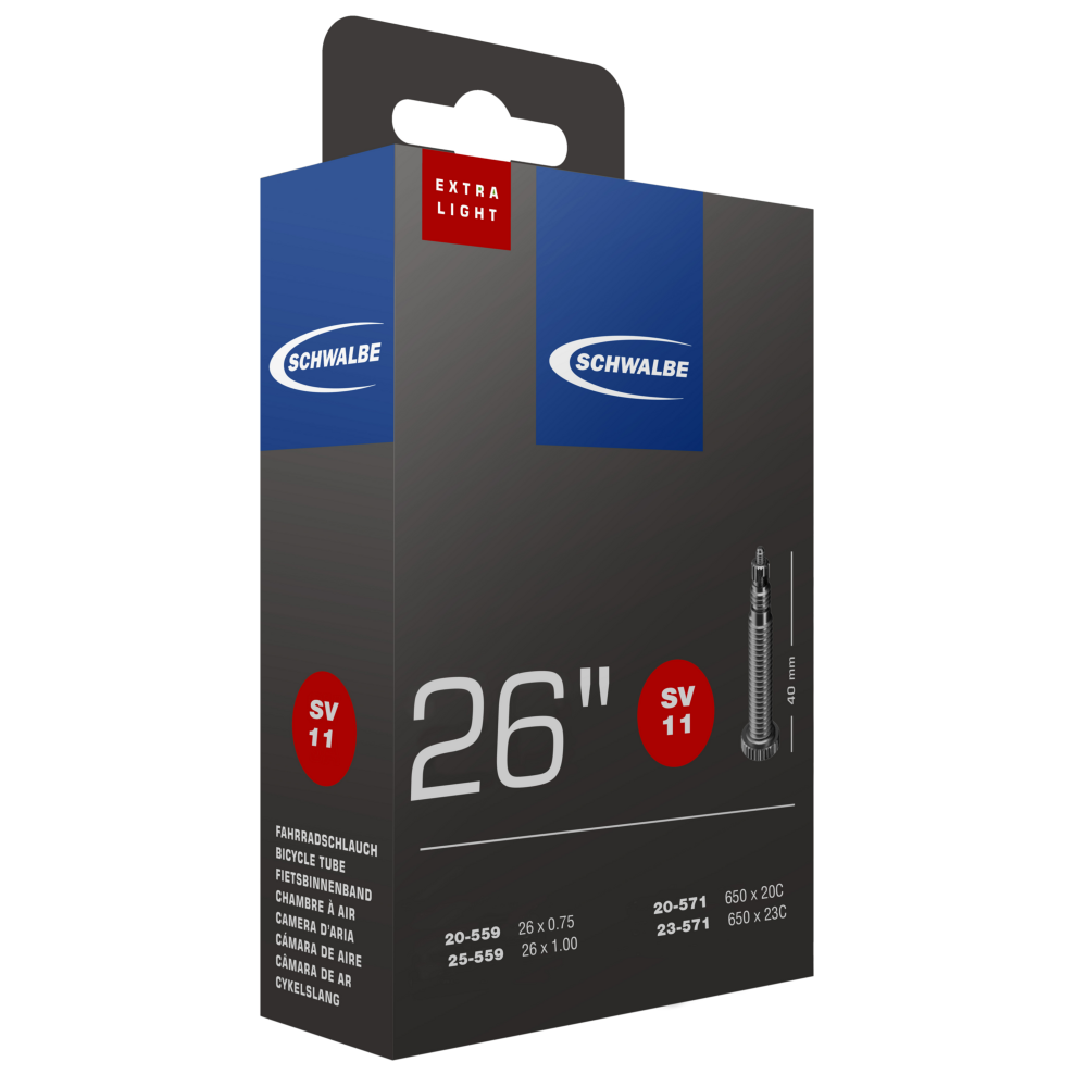 SCHWALBE TUBE ITEM 11 EXTRA LIGHT (26")
