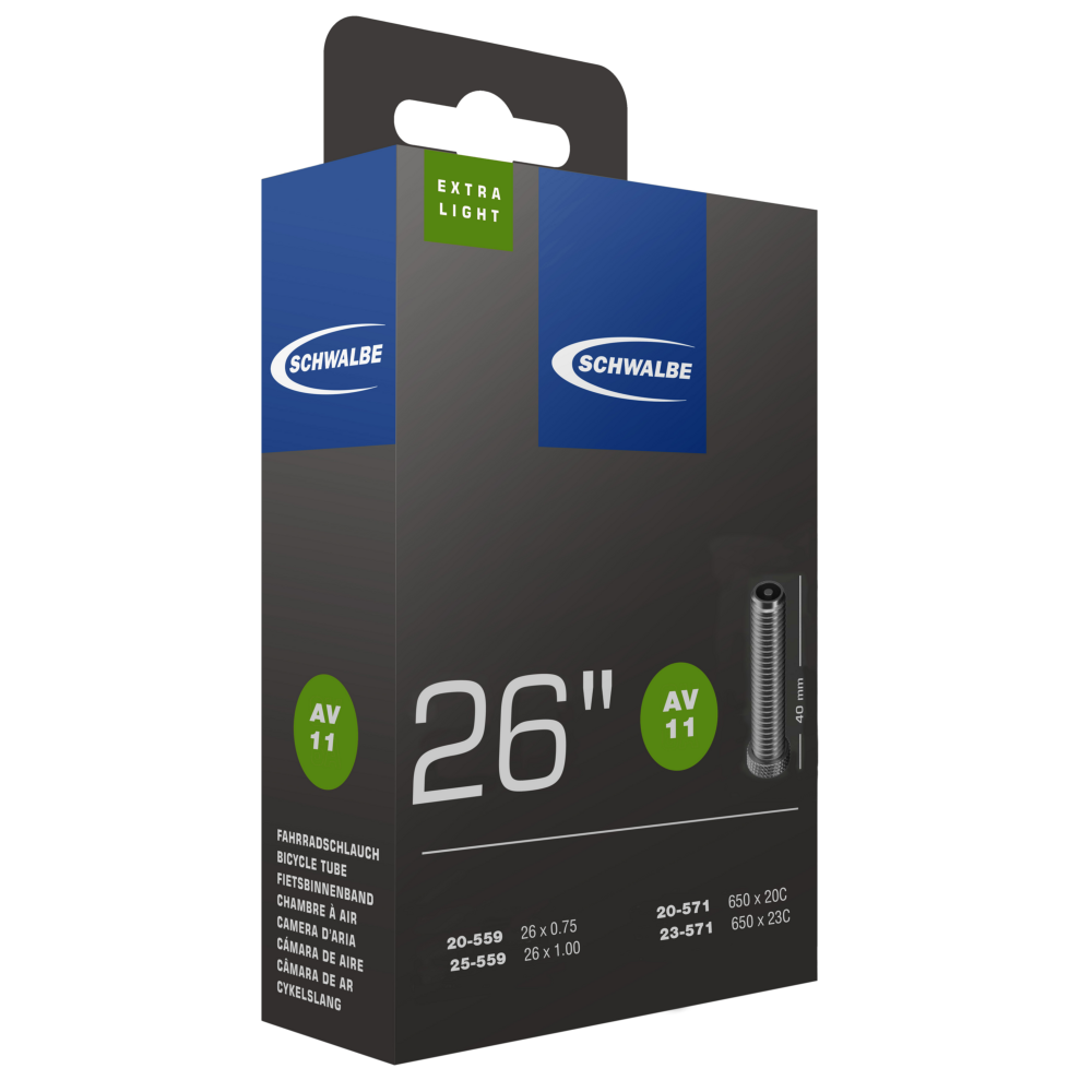 SCHWALBE TUBE ITEM 11 EXTRA LIGHT (26")